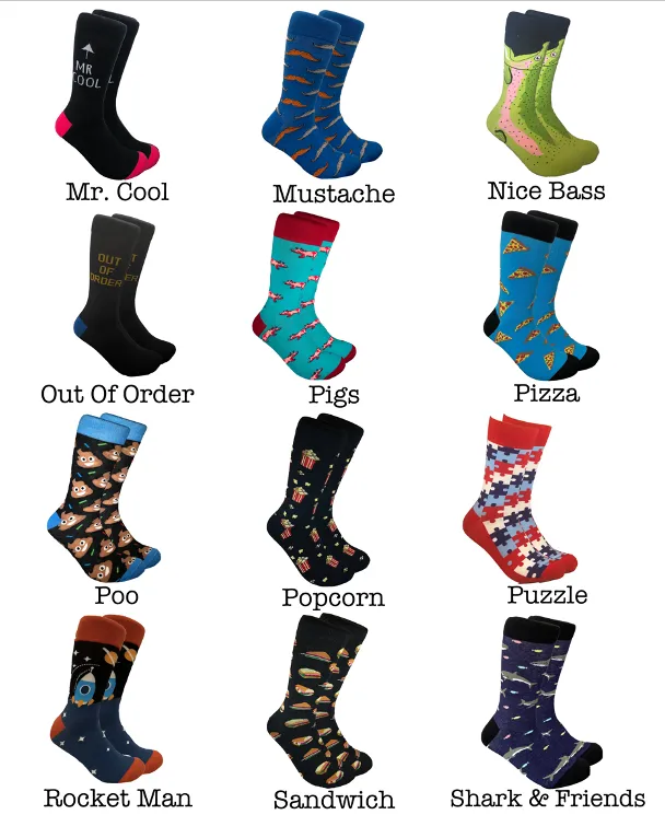 cRAZY sockS for MeN sold by Zulily product image thumbnail 5