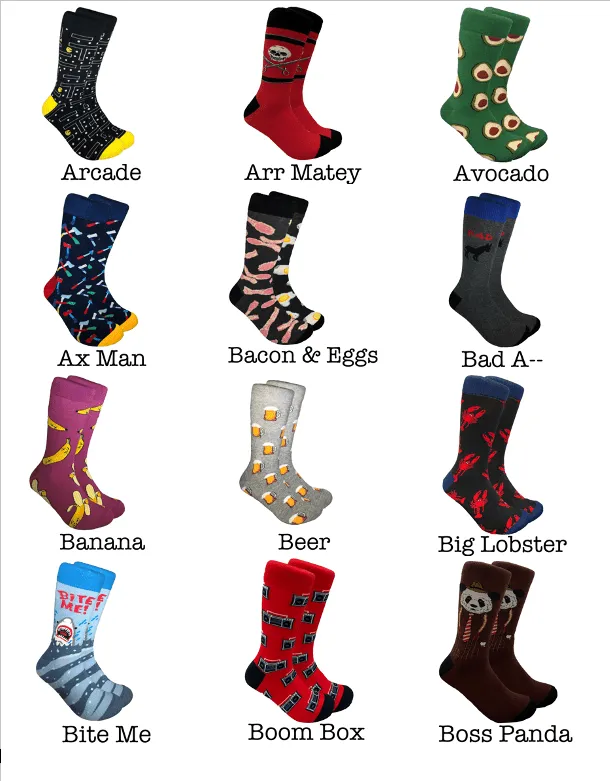 cRAZY sockS for MeN sold by Zulily product image thumbnail 2