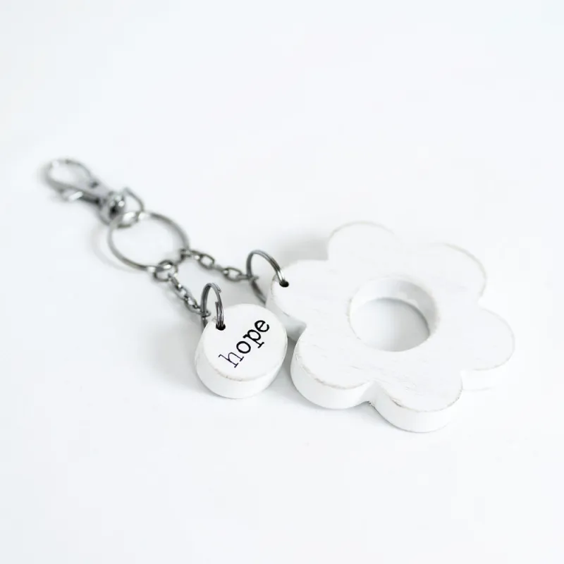 Adams & CO Wooden Inspirational Keychains made by Zulily