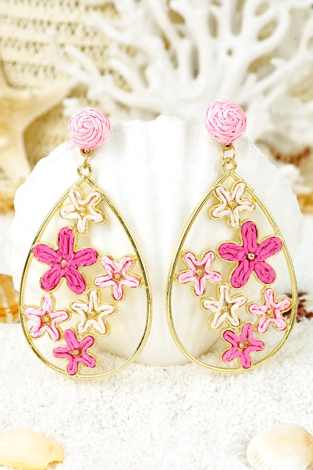 Marley Plaited Plated Waterdrop Earrings sold by Zulily product image thumbnail 2