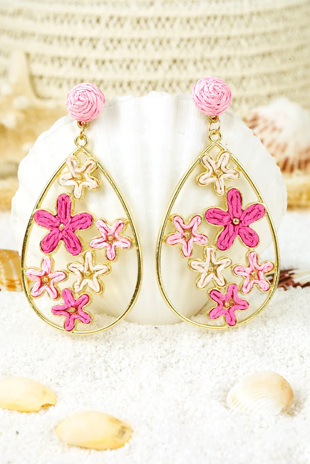 Marley Plaited Plated Waterdrop Earrings sold by Zulily product image thumbnail 3