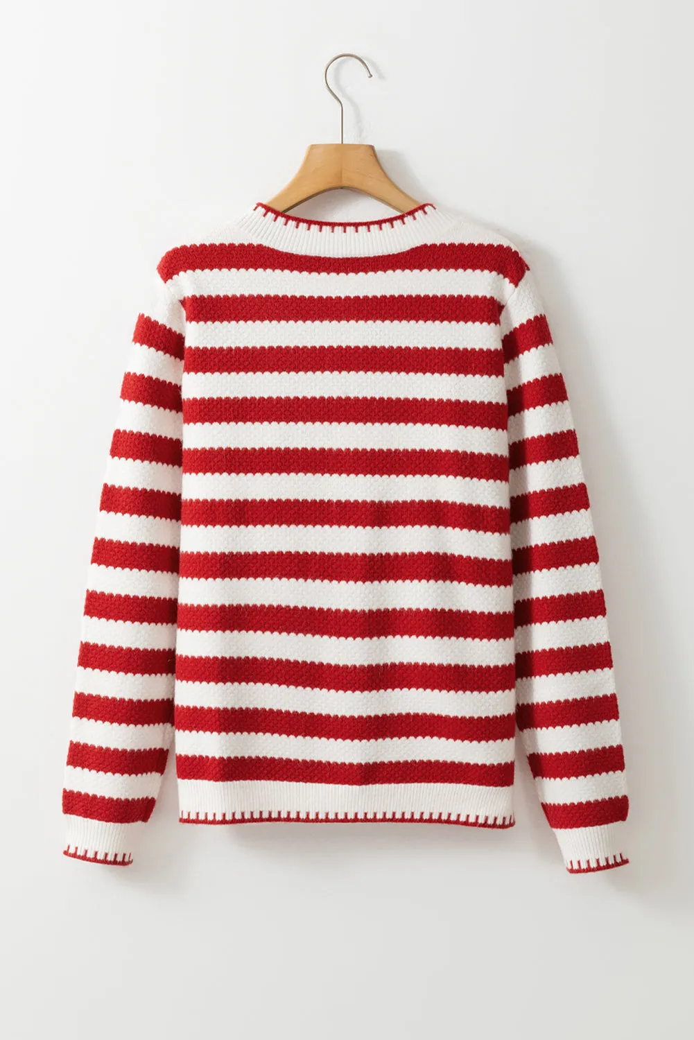 Threaded Pear Rylee Stripe Button Cardigan Sweater sold by Zulily product image thumbnail 5
