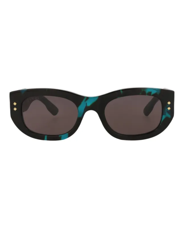 Gucci Square-Frame Acetate Sunglasses made by Gucci