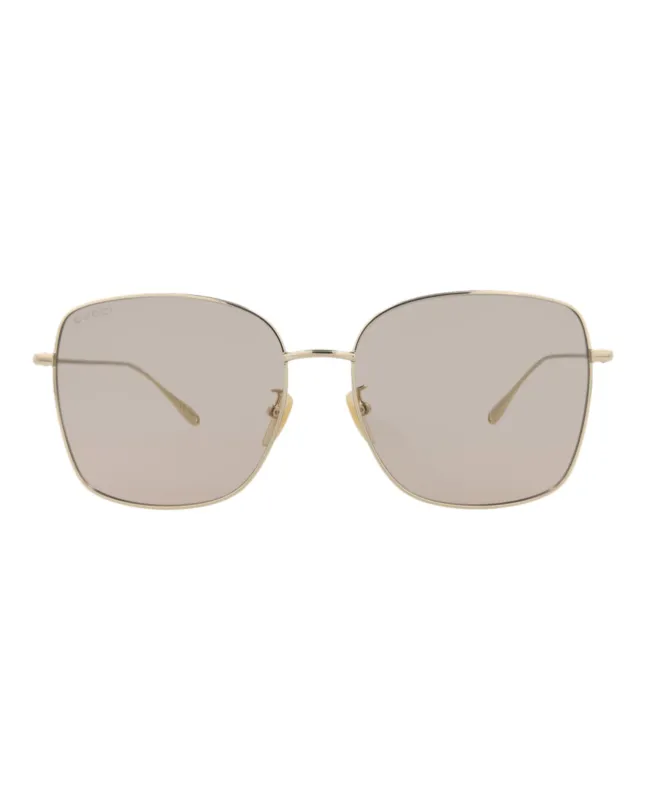 Gucci Square-Frame Metal Sunglasses - GG1030SK-30011827-005 made by Gucci