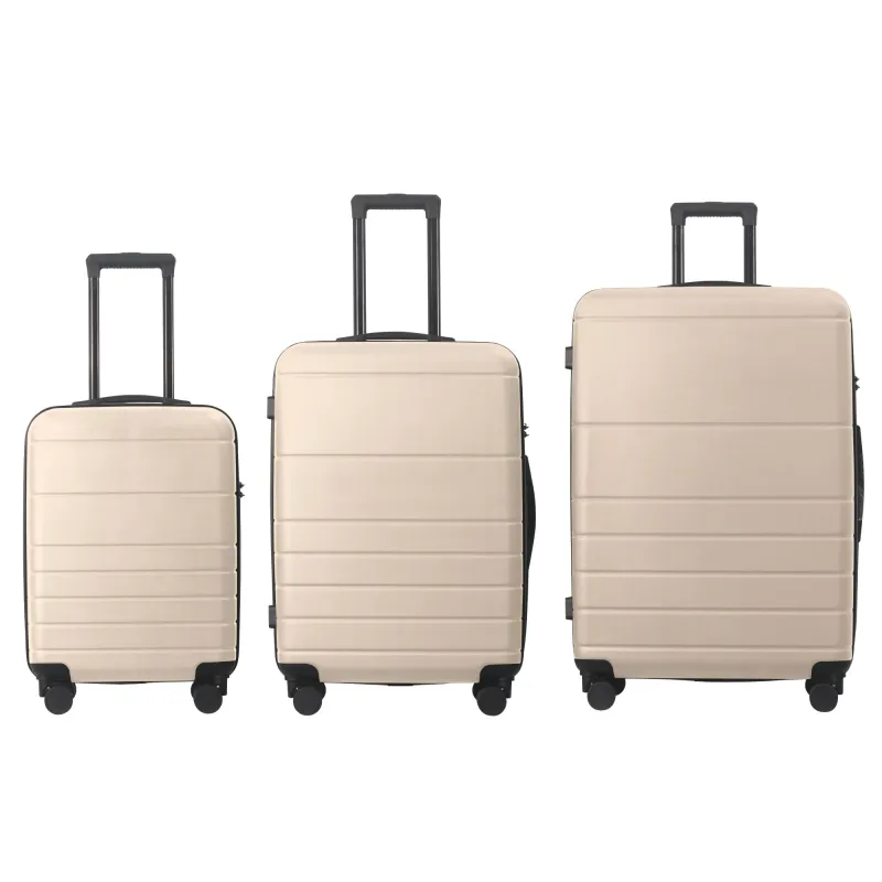 4 Supply Luggage Sets Abs Hardshell 3Pcs Luggage, Lightweight Durable Suitcase Sets Spinner Wheels Suitcase With Tsa Lock 20''24''28'' made by Zulily