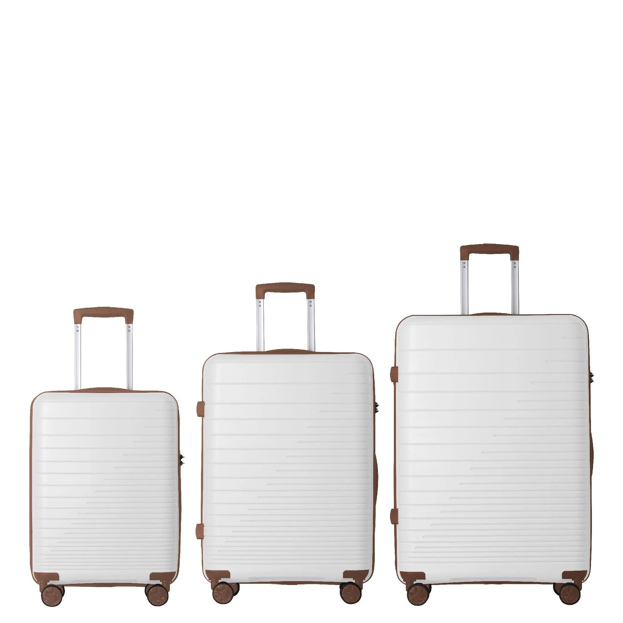 4 Supply Luggage Set 3 Piece, Pp Hardshell Carry On Suitcase With Spinner Wheels & Tsa Lock, Lightweight Suitcases For Business, Trip, (20"/24"/28") sold by Zulily product image thumbnail 4