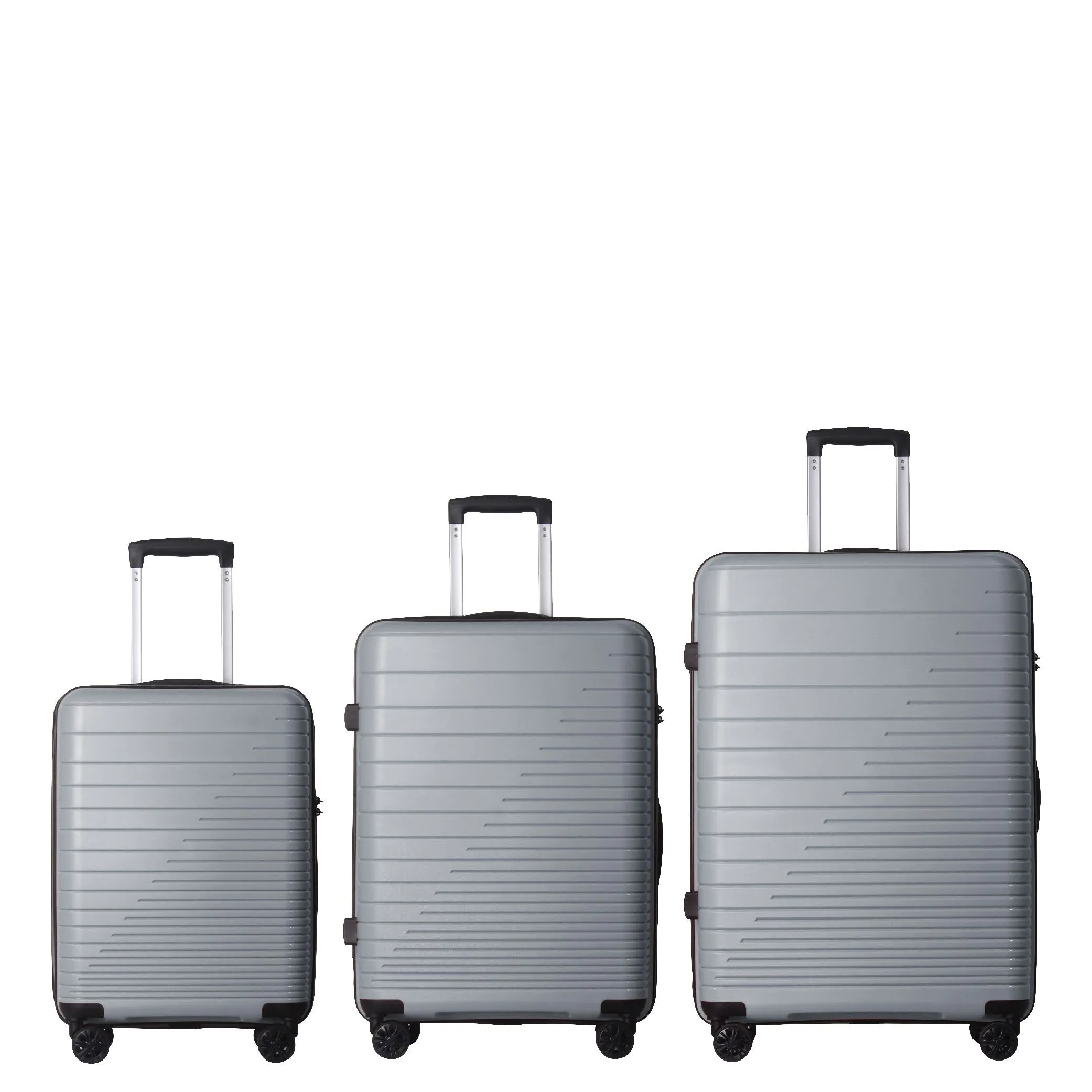 4 Supply Luggage Set 3 Piece, Pp Hardshell Carry On Suitcase With Spinner Wheels & Tsa Lock, Lightweight Suitcases For Business, Trip, (20"/24"/28") sold by Zulily