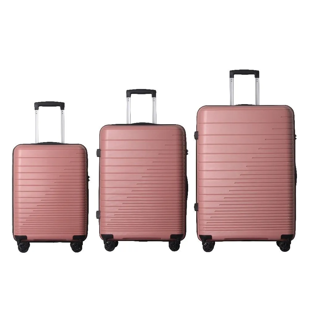 4 Supply Luggage Set 3 Piece, Pp Hardshell Carry On Suitcase With Spinner Wheels & Tsa Lock, Lightweight Suitcases For Business, Trip, (20"/24"/28") sold by Zulily product image thumbnail 3