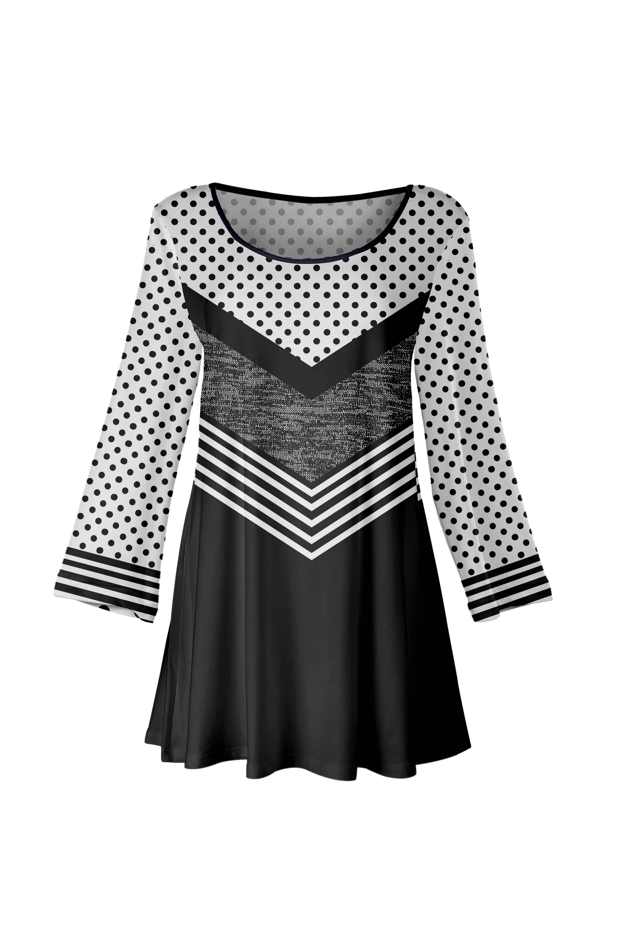 Lily by Firmiana Women’s Round Neck Tunic with Bracelet Length Sleeves Women’s Apparel sold by Zulily