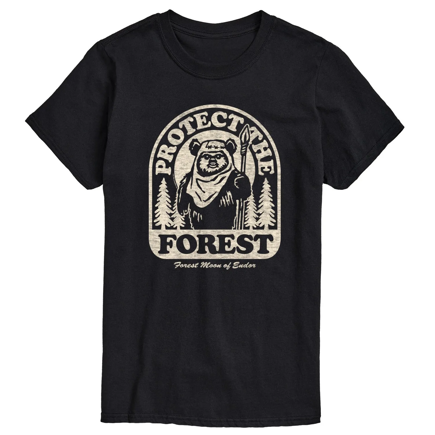 Star Wars - Ewok Protect The Forest - Men's Short Sleeve Tee sold by Zulily