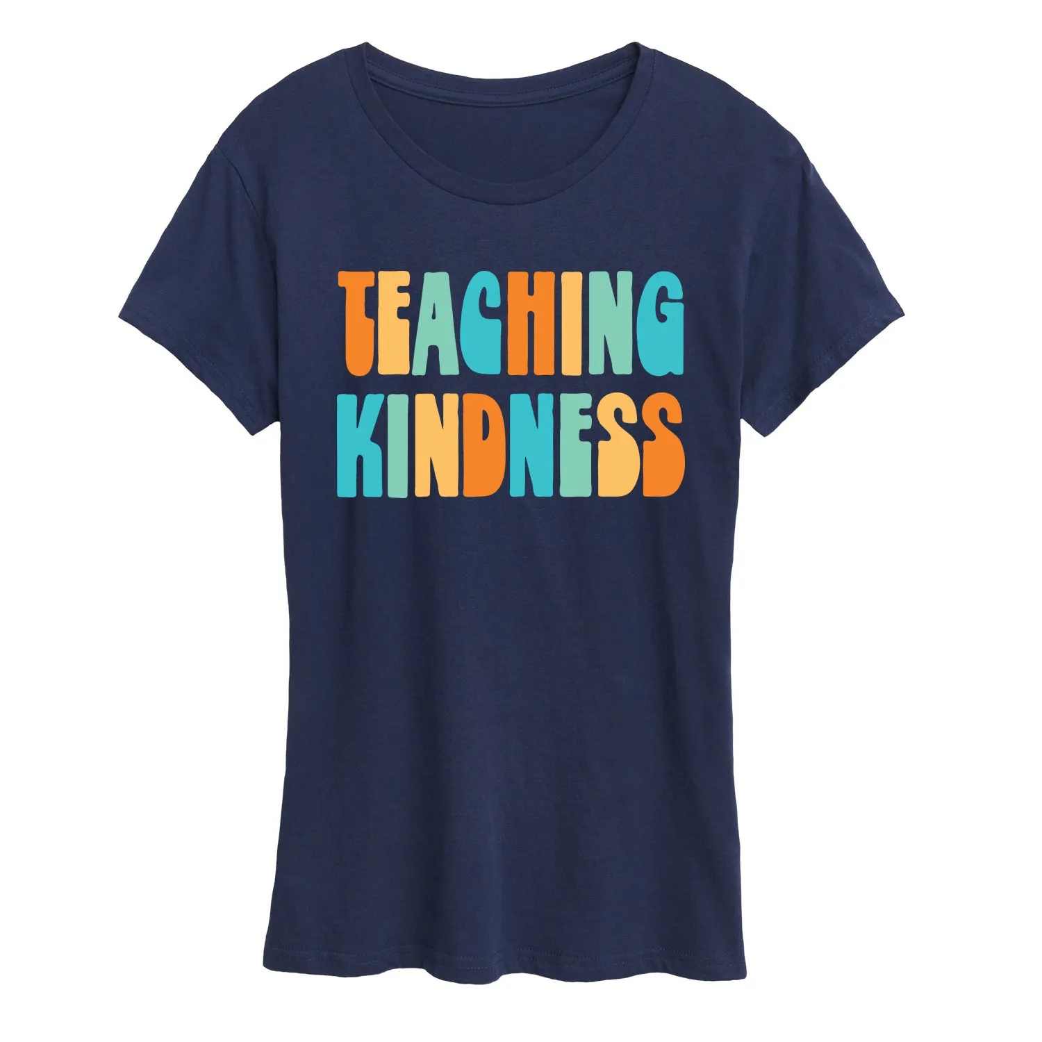 Instant Message - Teaching Kindness - Women's Short Sleeve Graphic T-Shirt sold by Zulily product image thumbnail 3