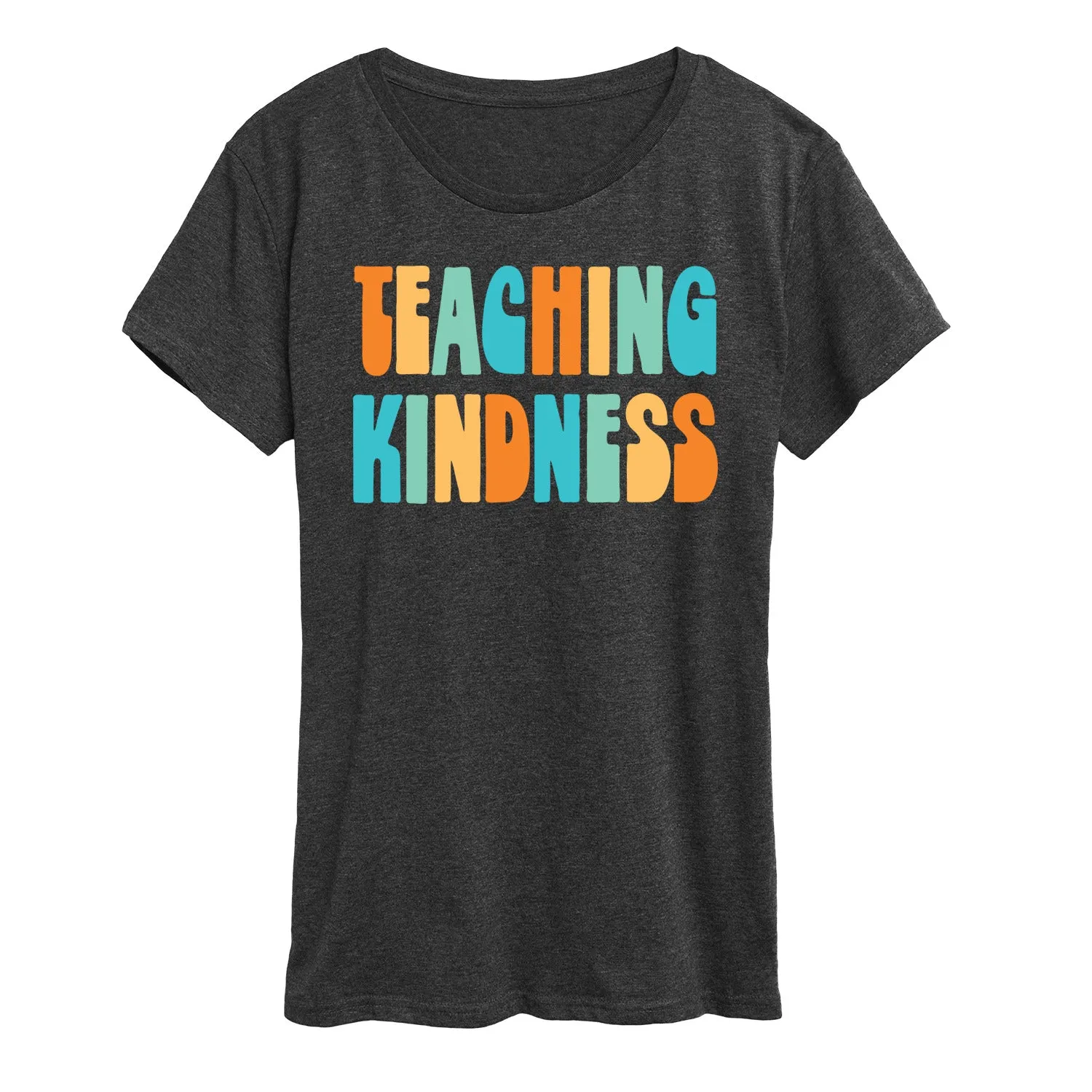 Instant Message - Teaching Kindness - Women's Short Sleeve Graphic T-Shirt sold by Zulily product image thumbnail 2