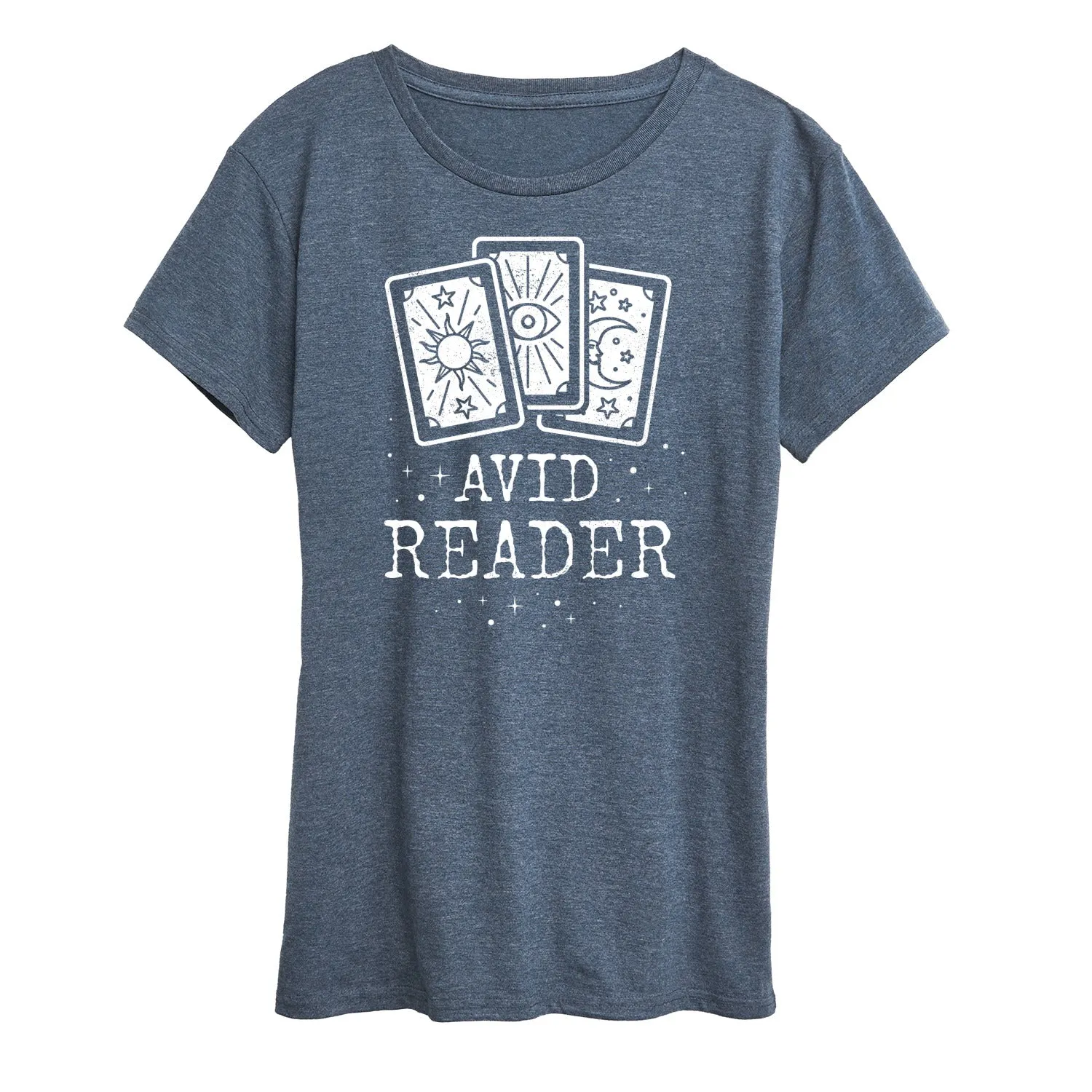 Instant Message - Tarot Avid Reader - Women's Short Sleeve Graphic T-Shirt sold by Zulily