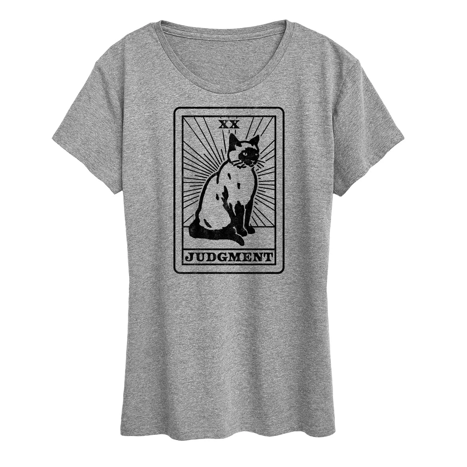 Instant Message - Judgement Cat Tarot Card - Women's Short Sleeve Graphic T-Shirt sold by Zulily product image thumbnail 2