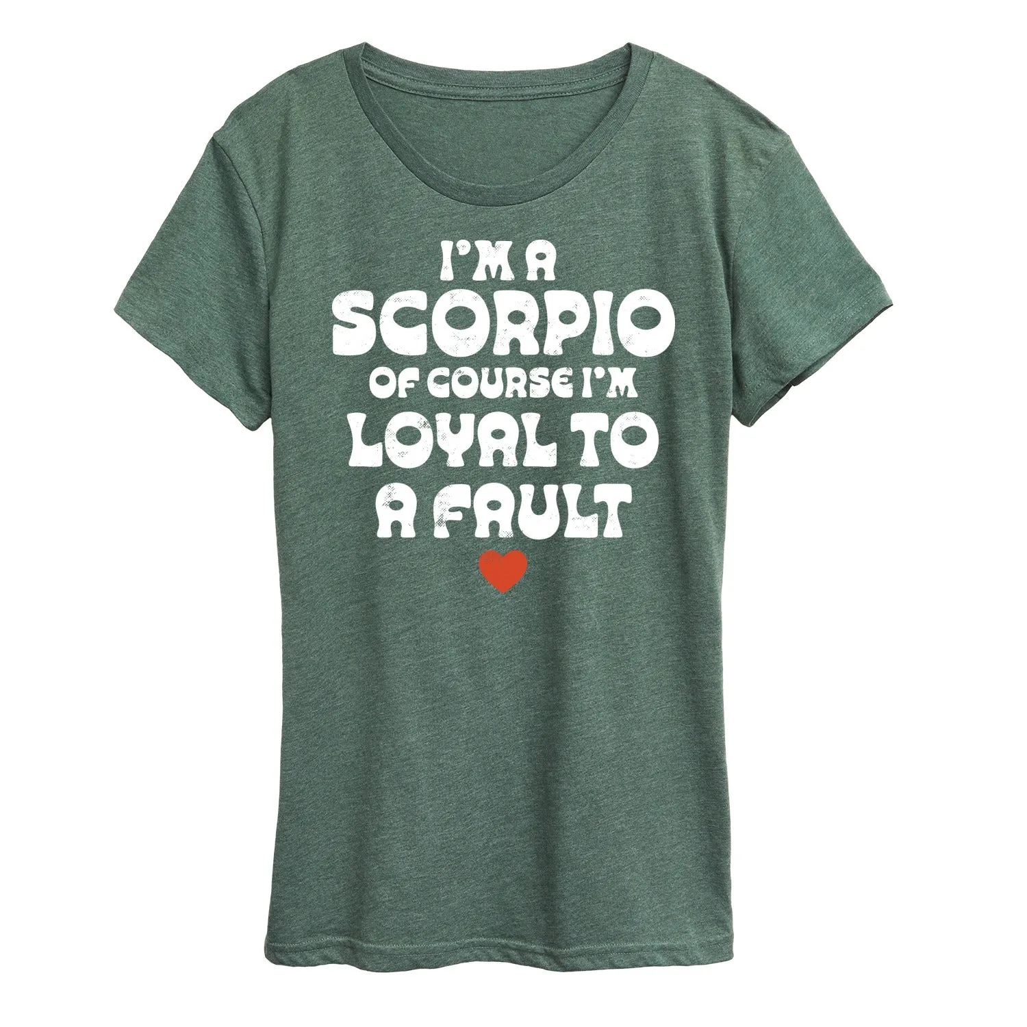 Instant Message - I'm A Scorpio Loyal To A Fault - Women's Short Sleeve Graphic T-Shirt sold by Zulily product image thumbnail 4