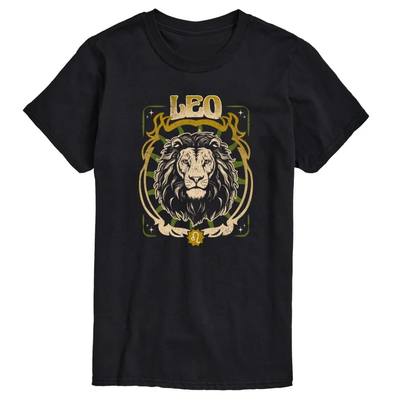 Instant Message - Leo Zodiac - Men's Short Sleeve Graphic T-Shirt made by Zulily