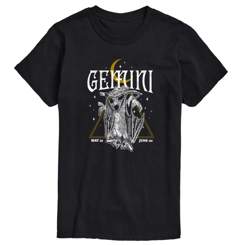 Instant Message - Gemini Zodiac - Men's Short Sleeve Graphic T-Shirt made by Zulily