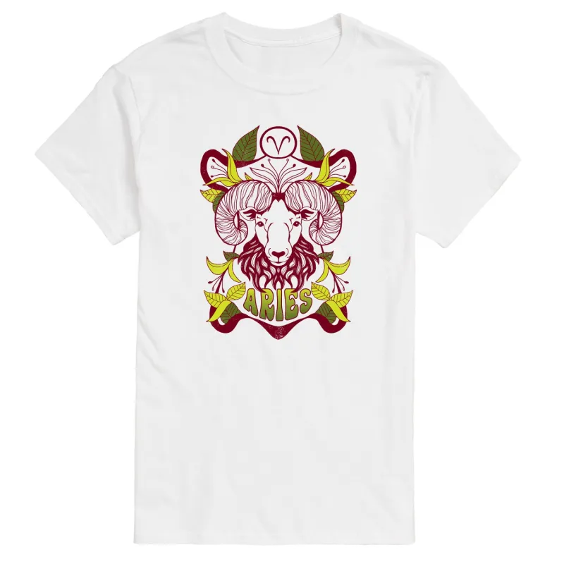 Instant Message - Aries Zodiac - Men's Short Sleeve Graphic T-Shirt made by Zulily
