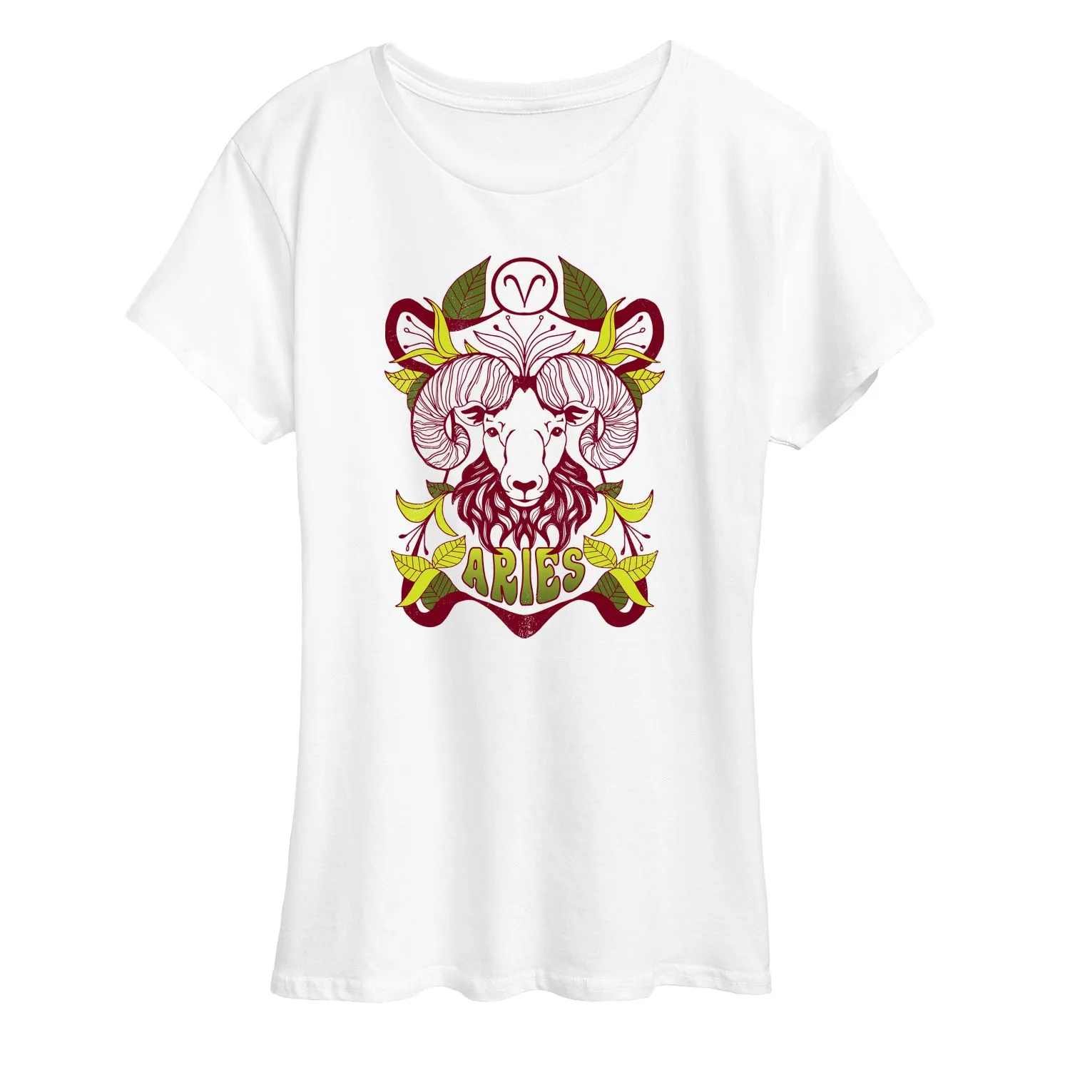 Instant Message - Aries Zodiac - Women's Short Sleeve Graphic T-Shirt sold by Zulily