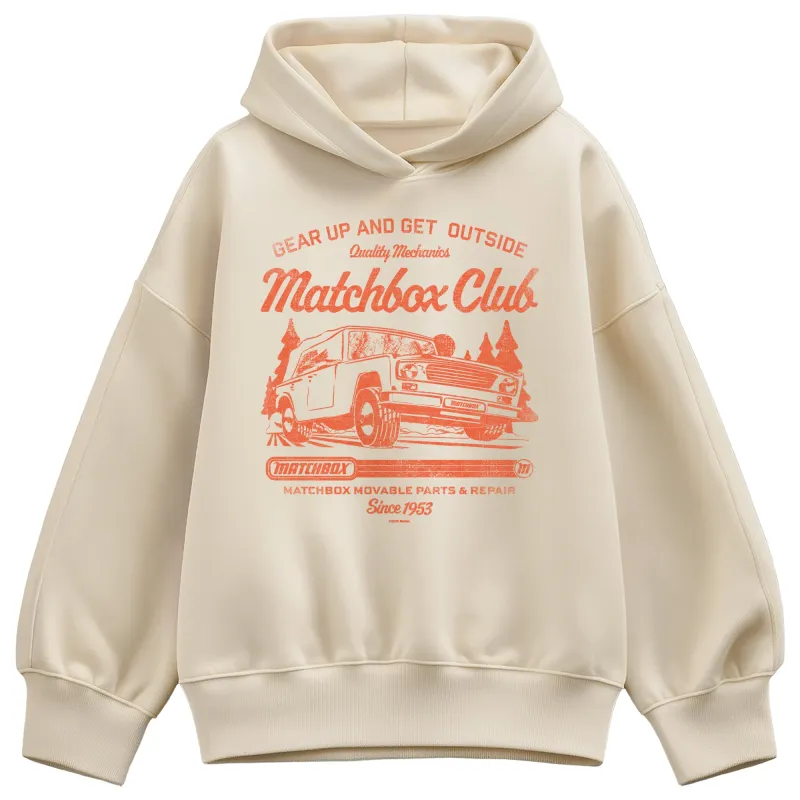 Matchbox - Gear Up and Get Outside - Women's Oversized Fleece Hoodie Sweatshirt made by Zulily