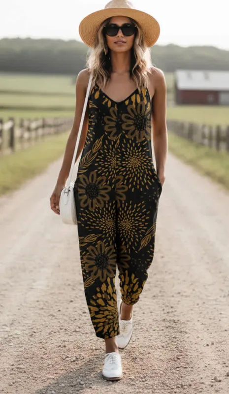 Lily by Firmiana Women’s Sleeveless Jumpsuit Women’s Apparel made by Zulily