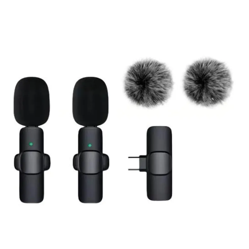 Dual Wireless Lavalier Microphone made by Leo Rosi