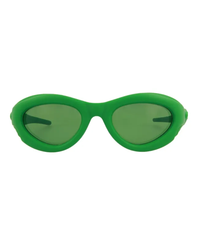 Bottega Veneta Round-Frame Injection Sunglasses made by Bottega Veneta