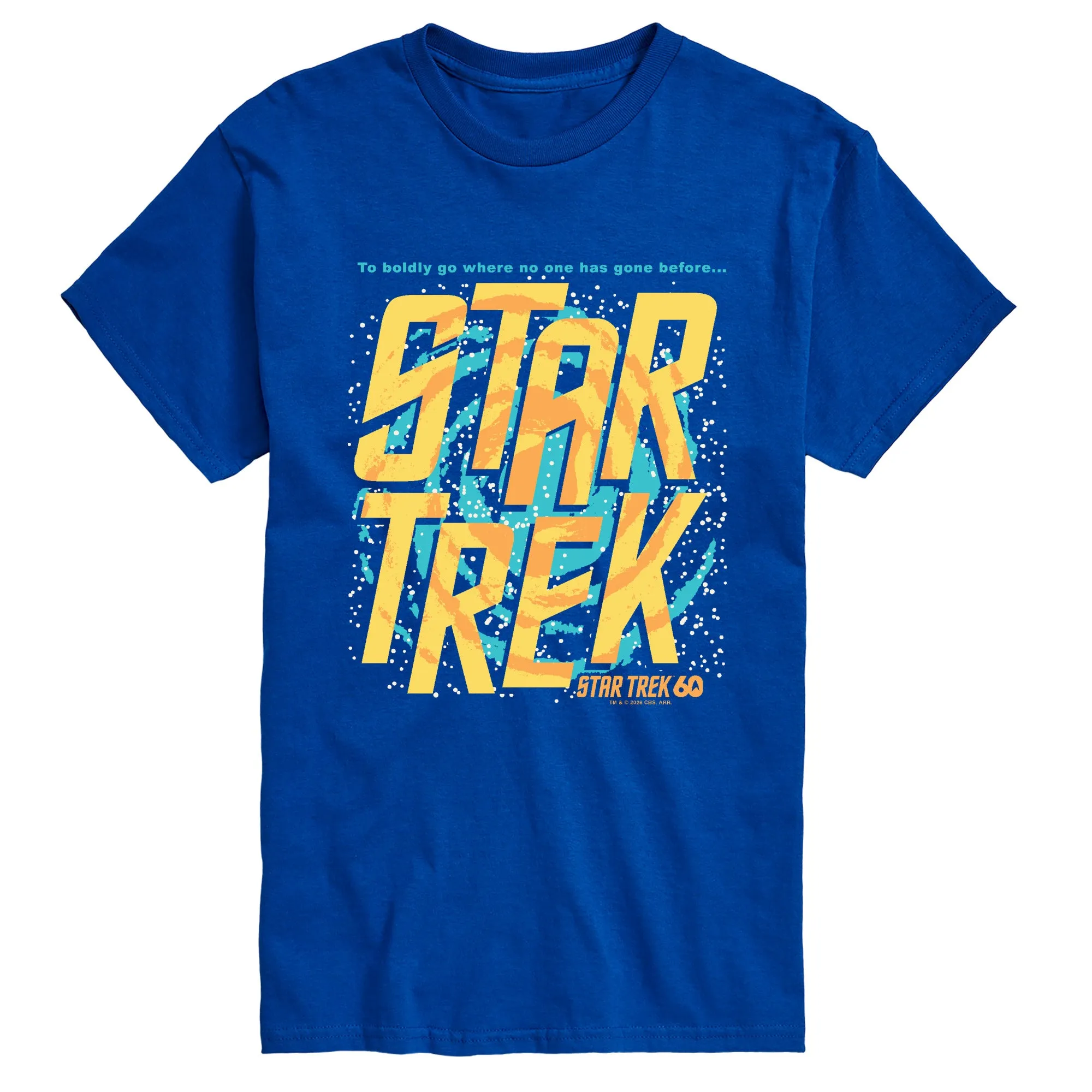 Star Trek - To Boldly Go 60 - Men's Short Sleeve Graphic T-Shirt sold by Zulily product image thumbnail 4