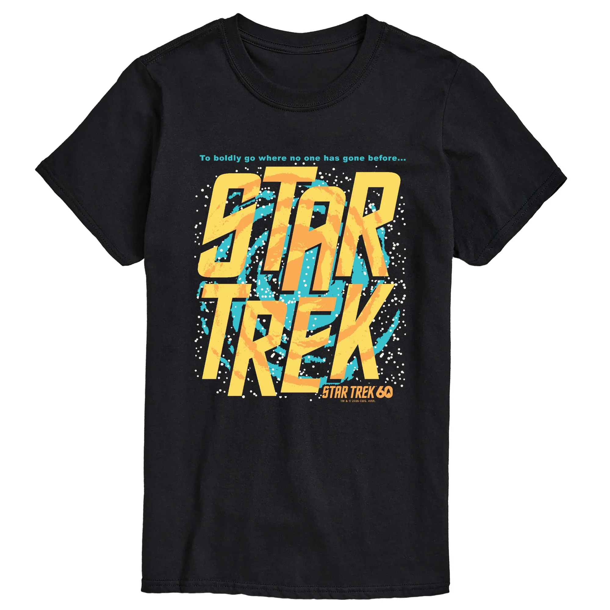 Star Trek - To Boldly Go 60 - Men's Short Sleeve Graphic T-Shirt sold by Zulily