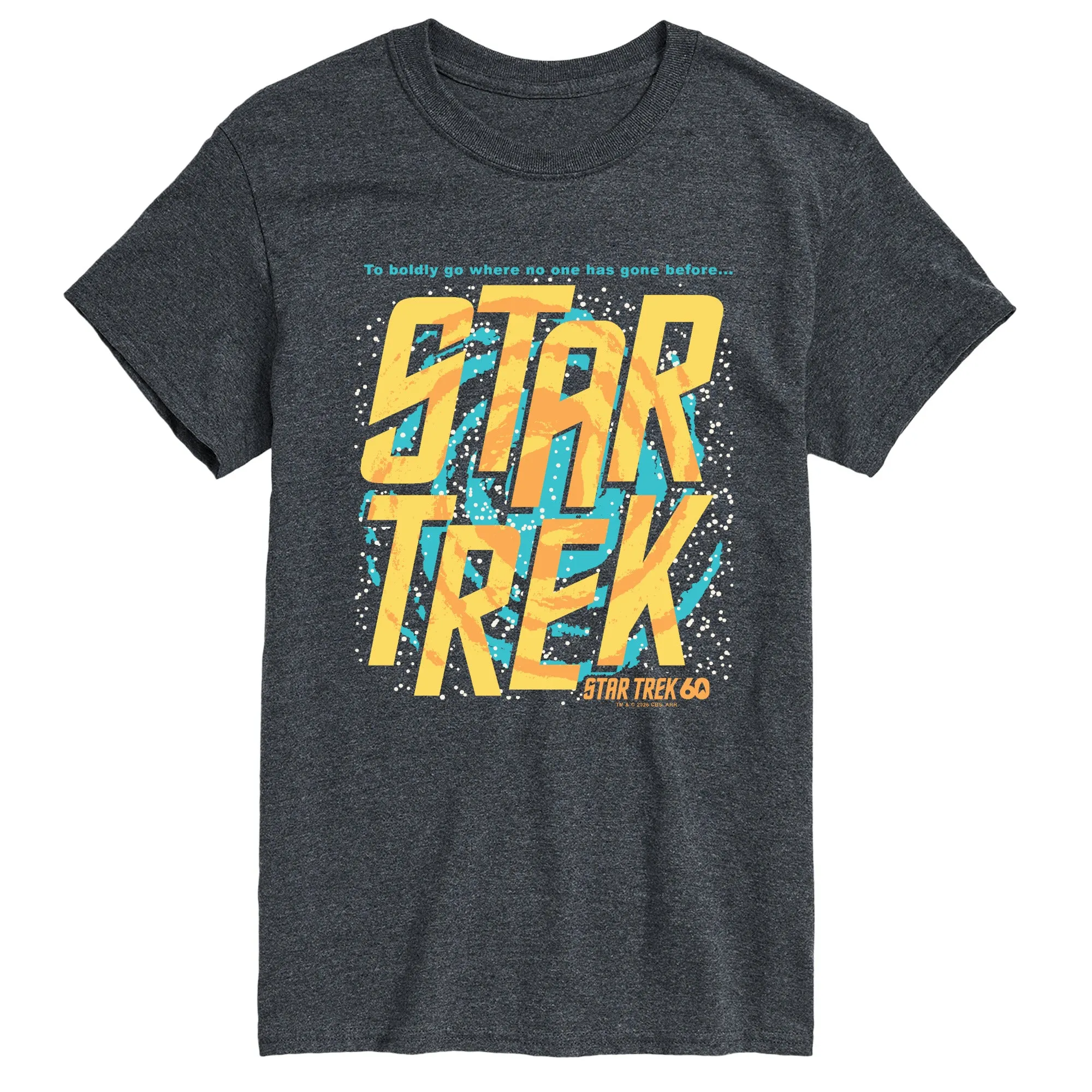 Star Trek - To Boldly Go 60 - Men's Short Sleeve Graphic T-Shirt sold by Zulily product image thumbnail 2