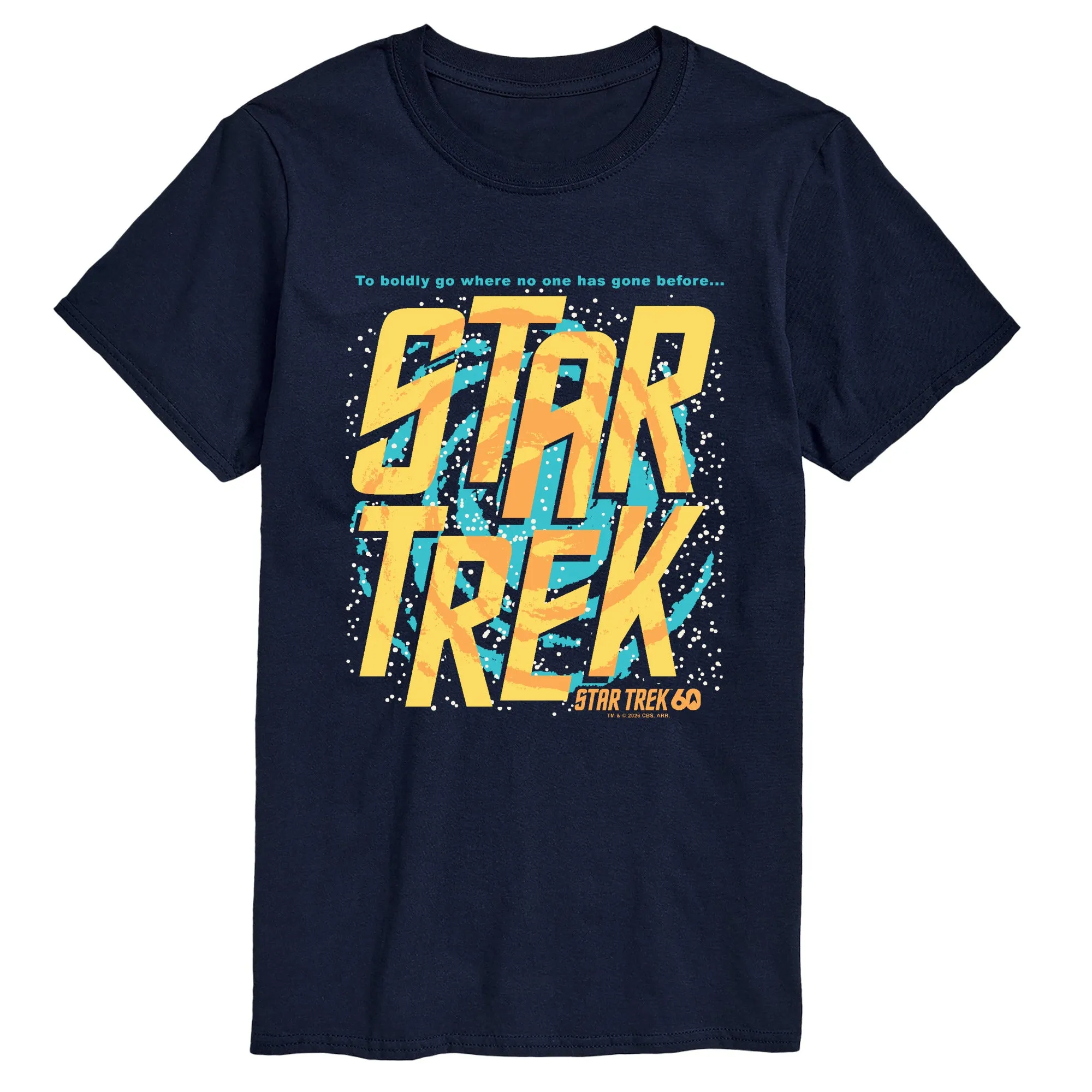 Star Trek - To Boldly Go 60 - Men's Short Sleeve Graphic T-Shirt sold by Zulily product image thumbnail 3