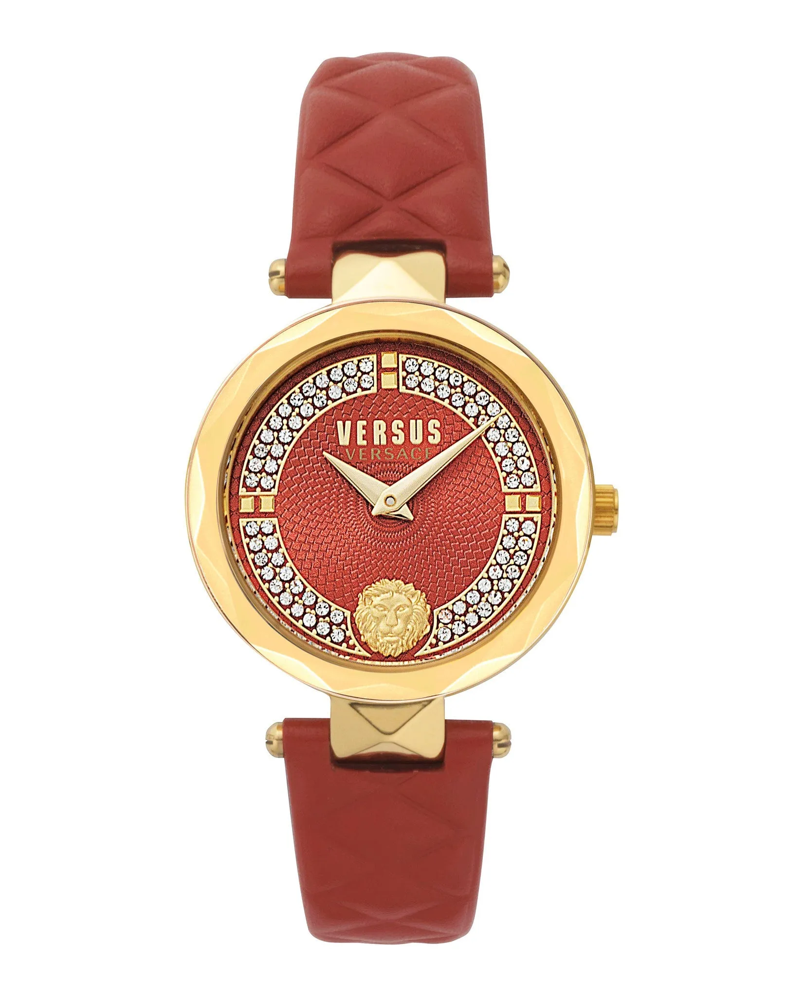 Versus Versace Covent Garden Petite Leather Watch sold by Zulily