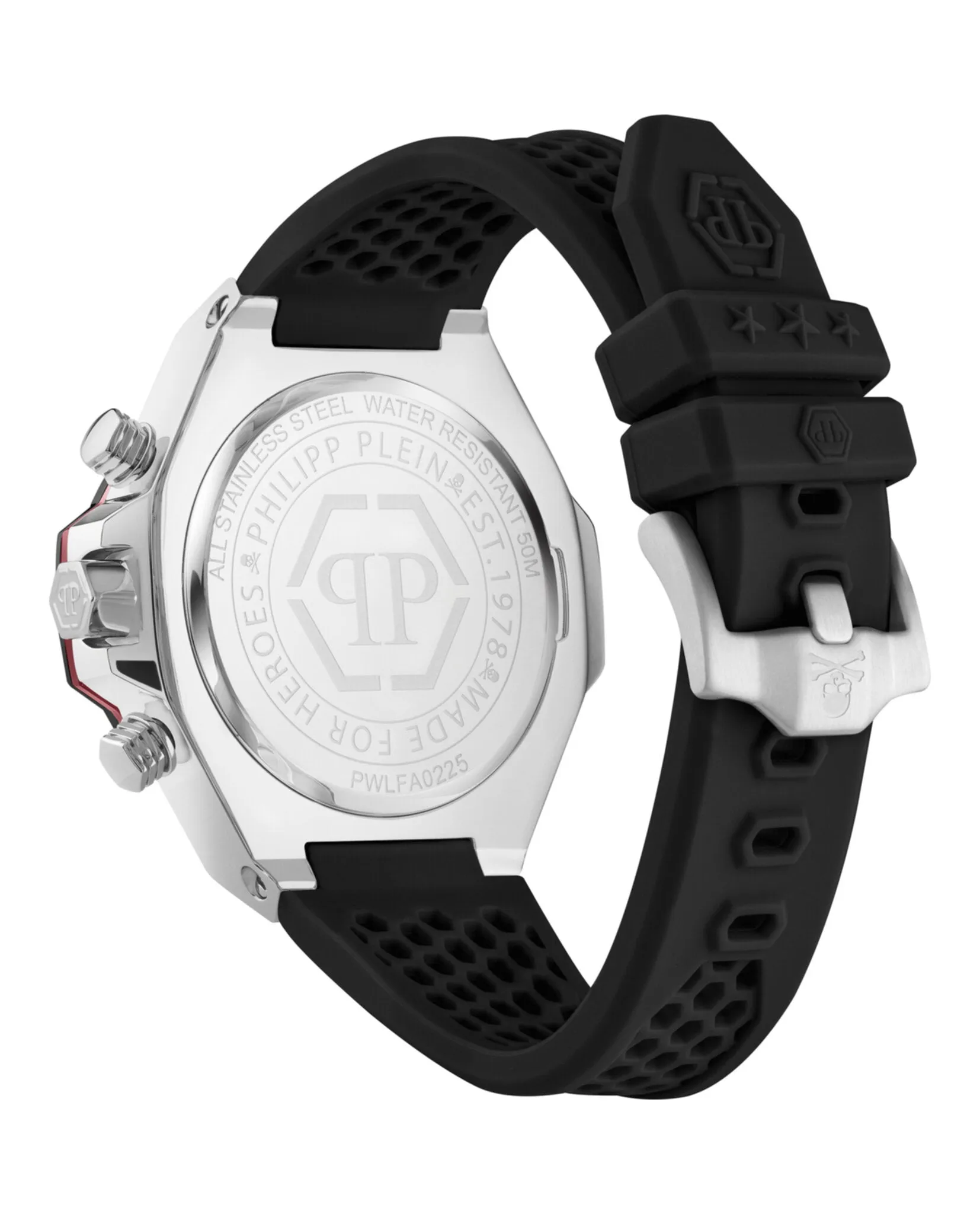 Philipp Plein Chrono Royal Silicone Watch sold by Zulily product image thumbnail 3