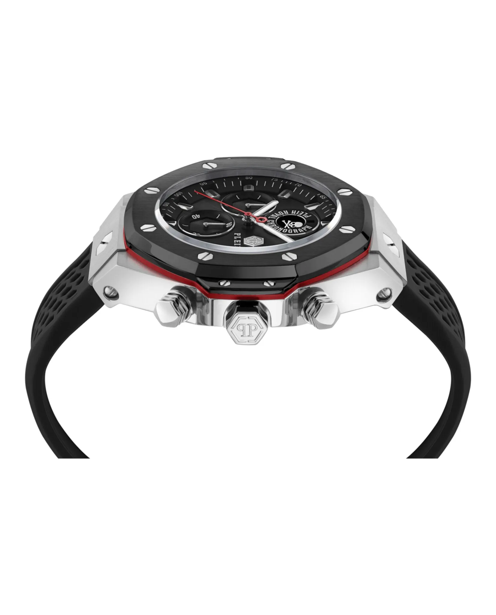 Philipp Plein Chrono Royal Silicone Watch sold by Zulily product image thumbnail 2