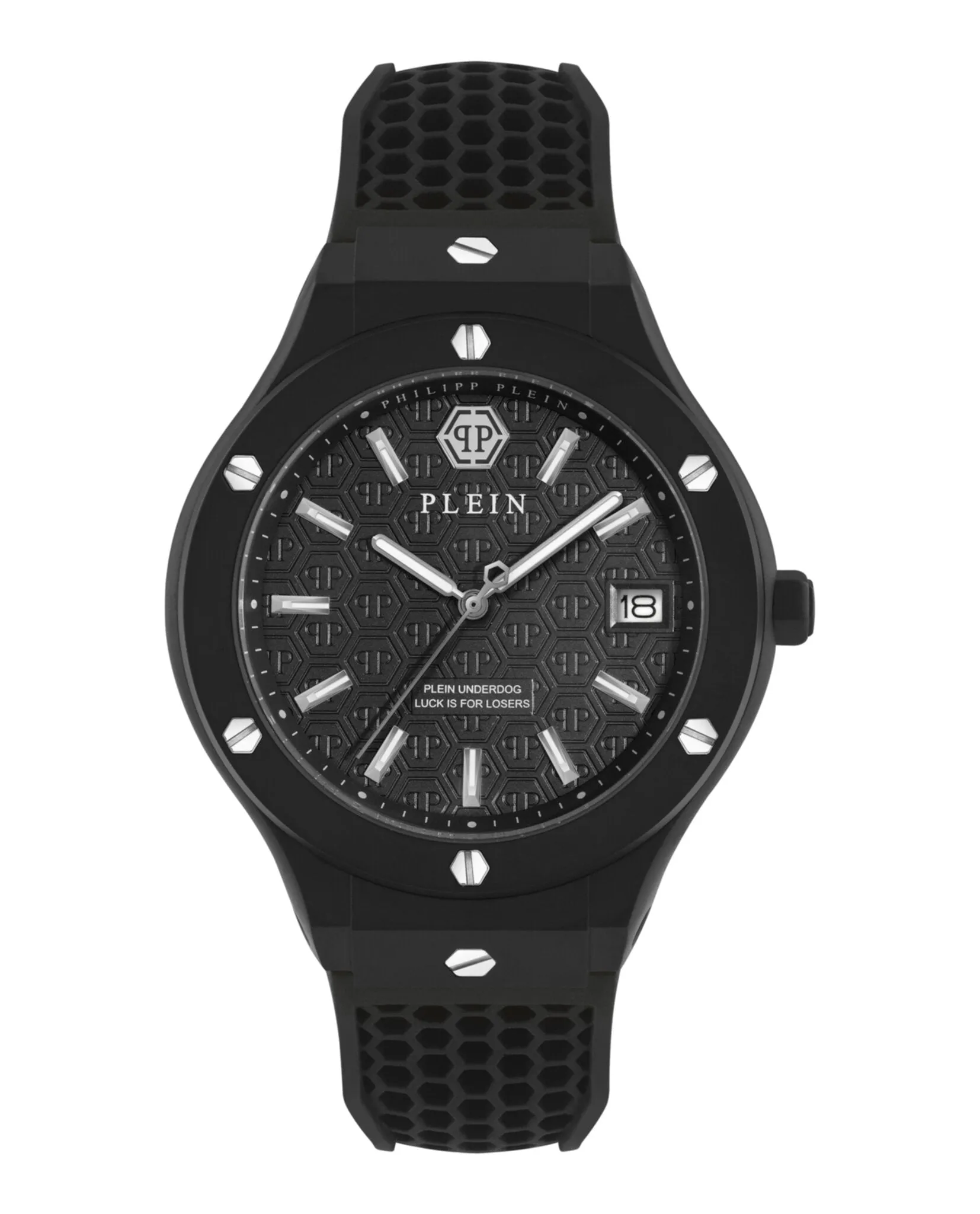 Philipp Plein Underdog Silicone Watch sold by Zulily