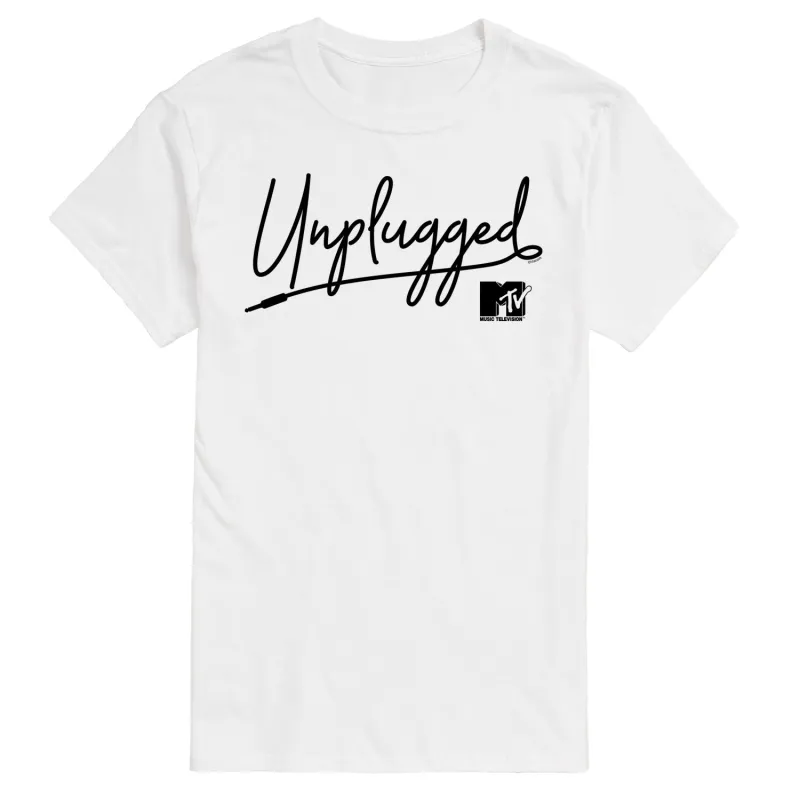 MTV - Unplugged - Men's Short Sleeve Graphic T-Shirt made by MTV