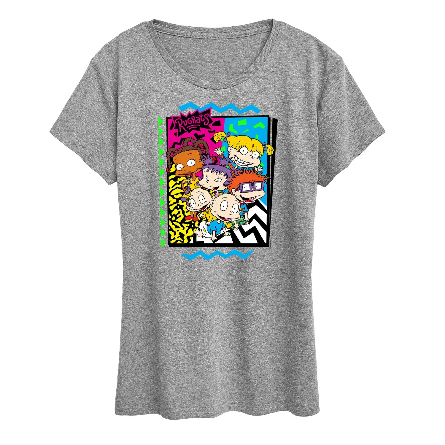 Rugrats - Retro Character Group - Women's Short Sleeve Graphic T-Shirt sold by Zulily product image thumbnail 2
