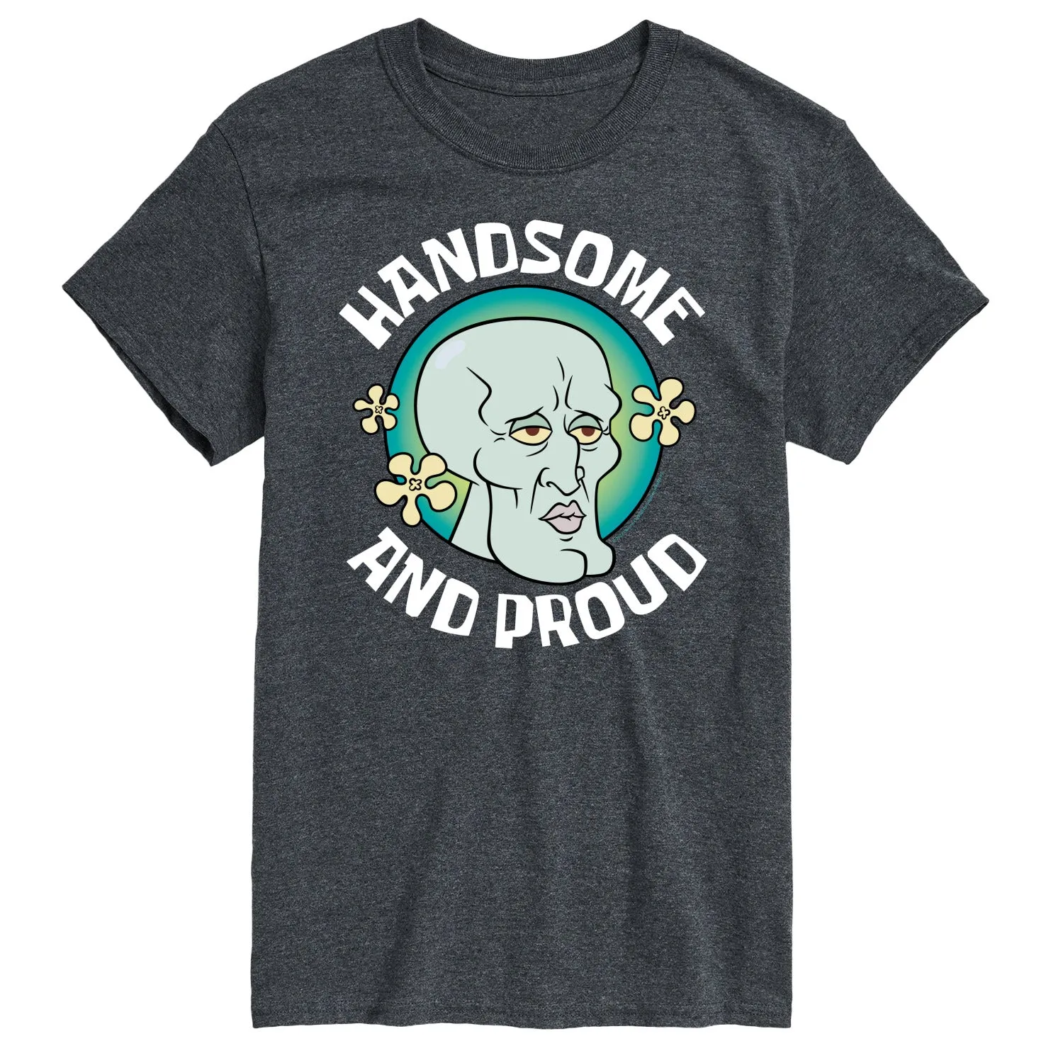 Spongebob Squarepants - Handsome And Proud Squidward - Men's Short Sleeve T-Shirt sold by Zulily product image thumbnail 4