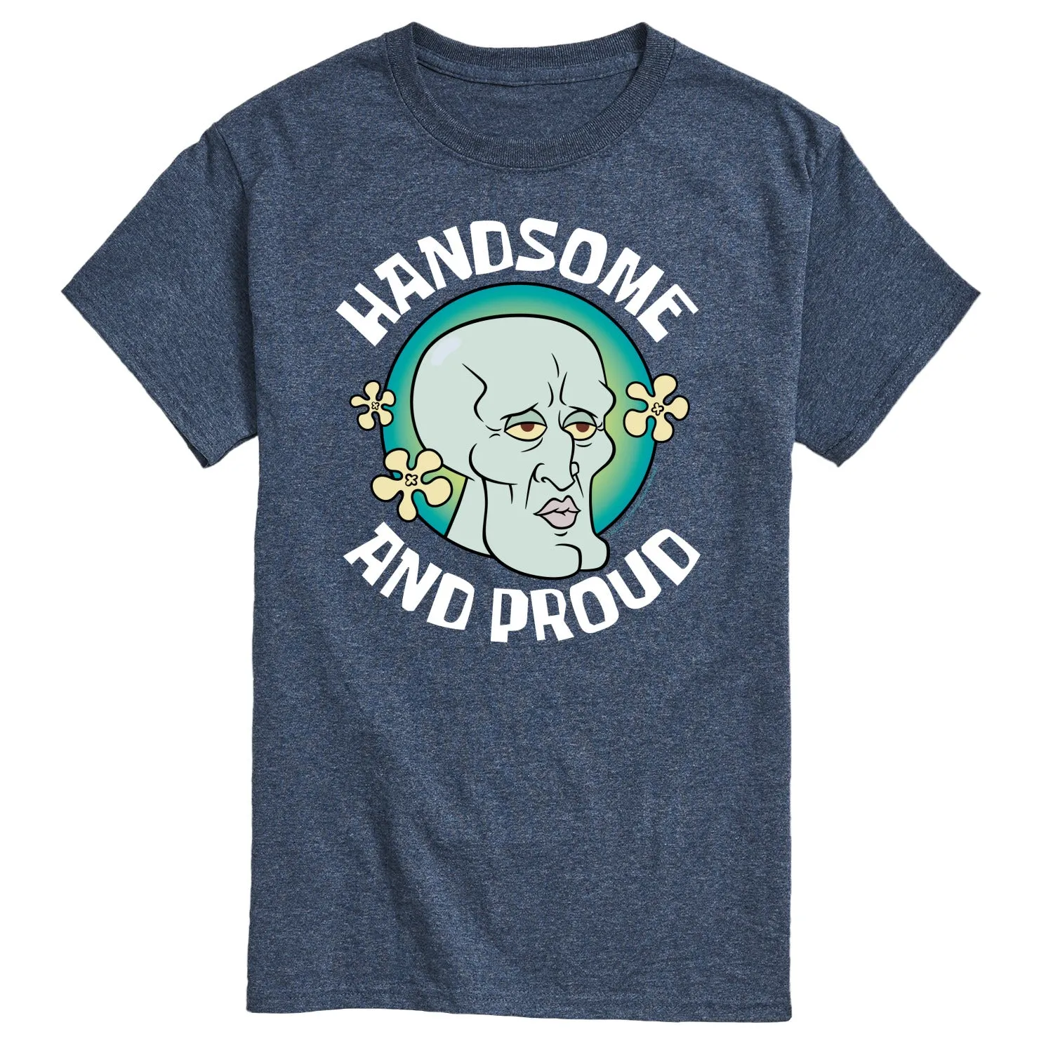 Spongebob Squarepants - Handsome And Proud Squidward - Men's Short Sleeve T-Shirt sold by Zulily product image thumbnail 3