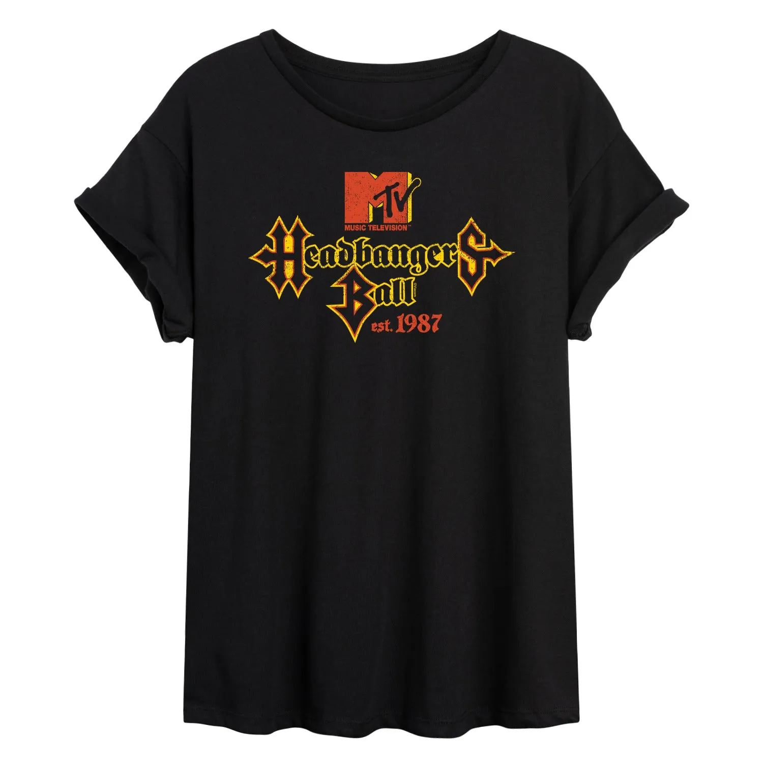 MTV - Headbangers Ball 1987 - Women's Oversized T-Shirt sold by Zulily