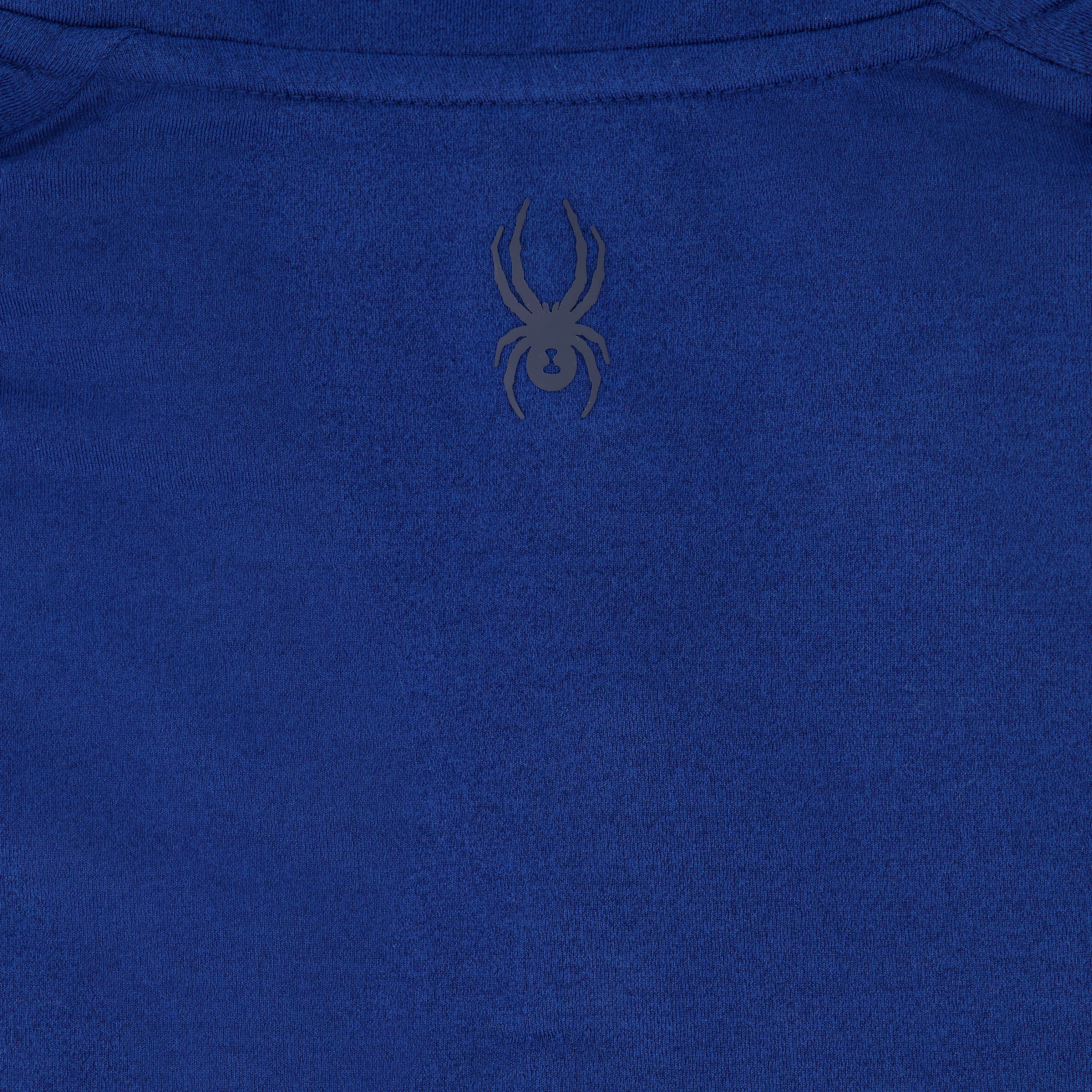 Spyder Men's Marled French Terry Quarter Snap - True Blue sold by Zulily product image thumbnail 4
