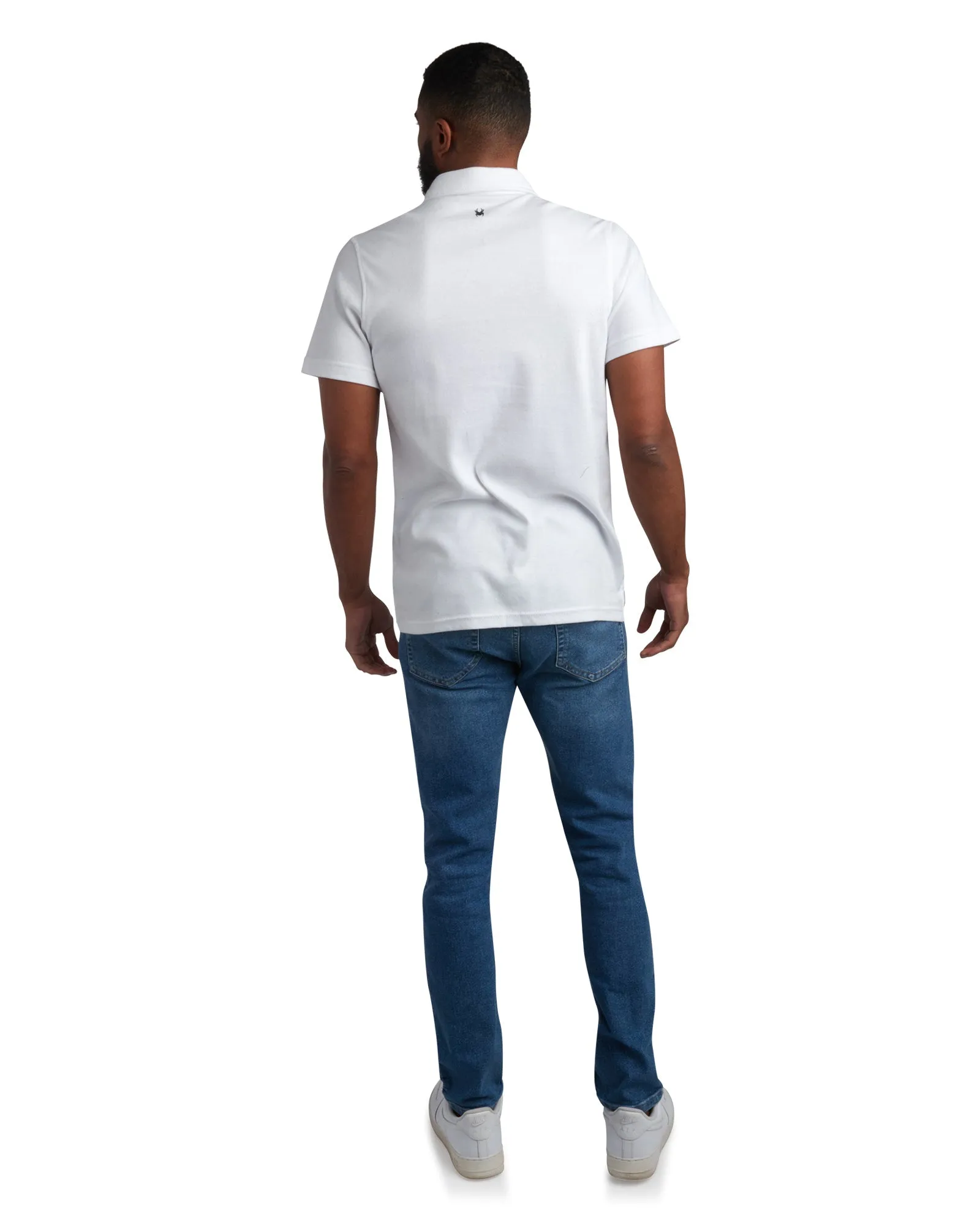 Spyder Men's Short Sleeve Interlock Color Block - White sold by Zulily product image thumbnail 2