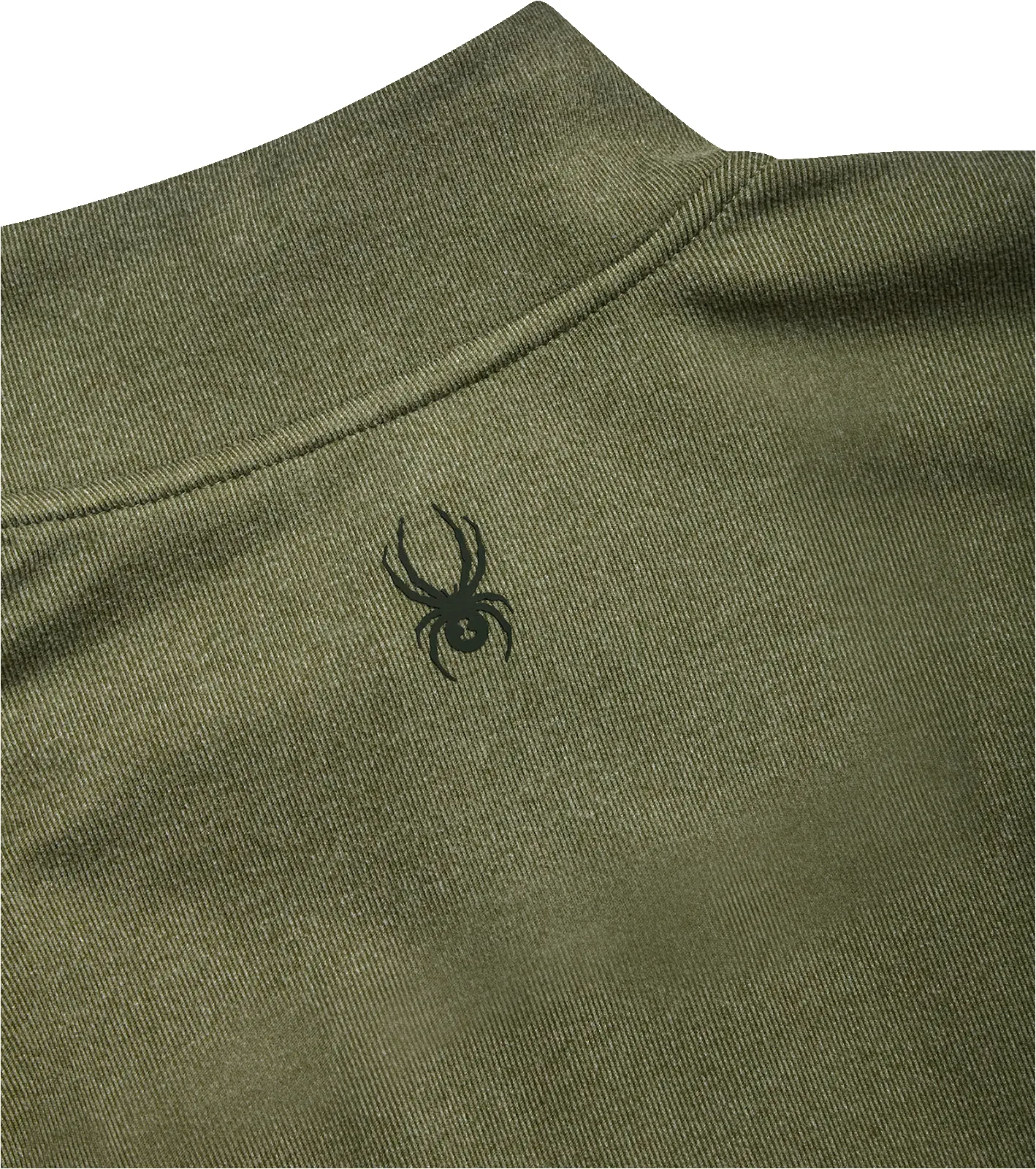 Spyder Men's Brushed Vertical Stripe Quarter Zip - Olive sold by Zulily product image thumbnail 5