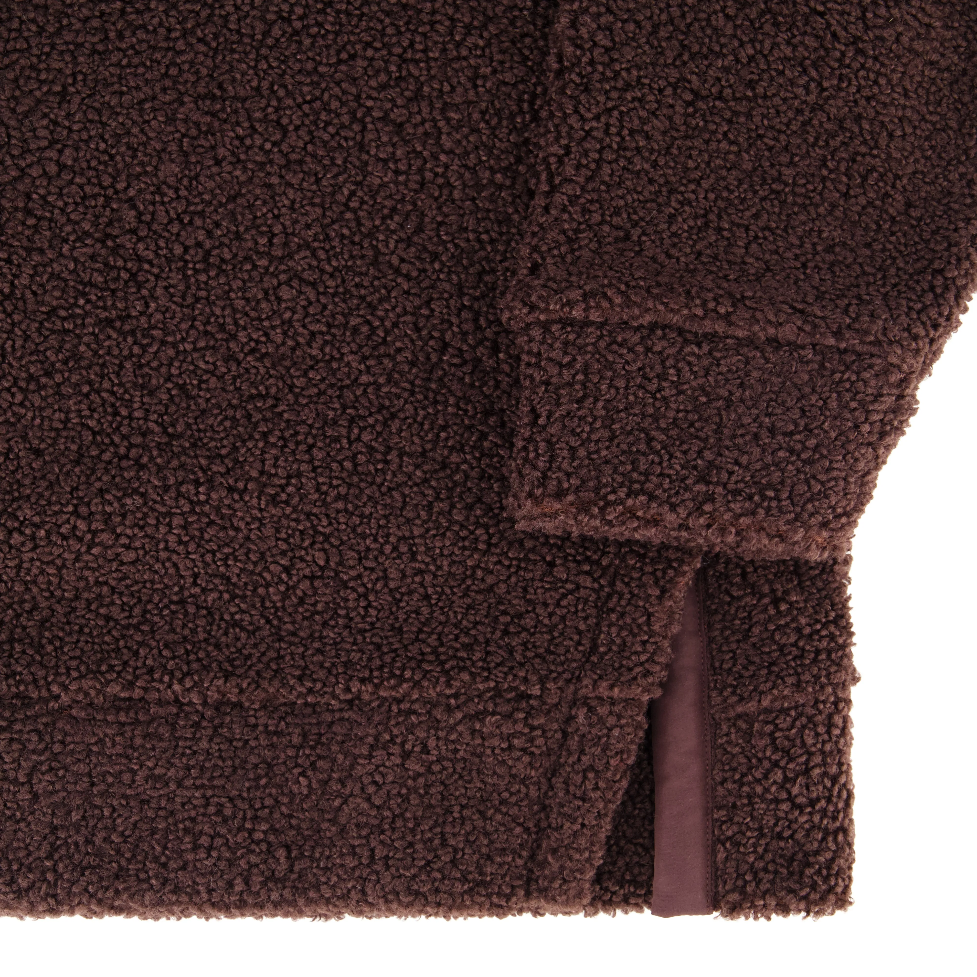 Spyder Women's Sherpa Quarter Zip Mock Neck - Cocoa sold by Zulily product image thumbnail 4