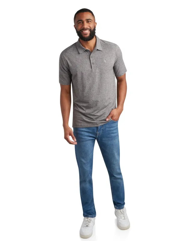 Spyder Men's Short Sleeve Jersey - Charcoal made by Spyder