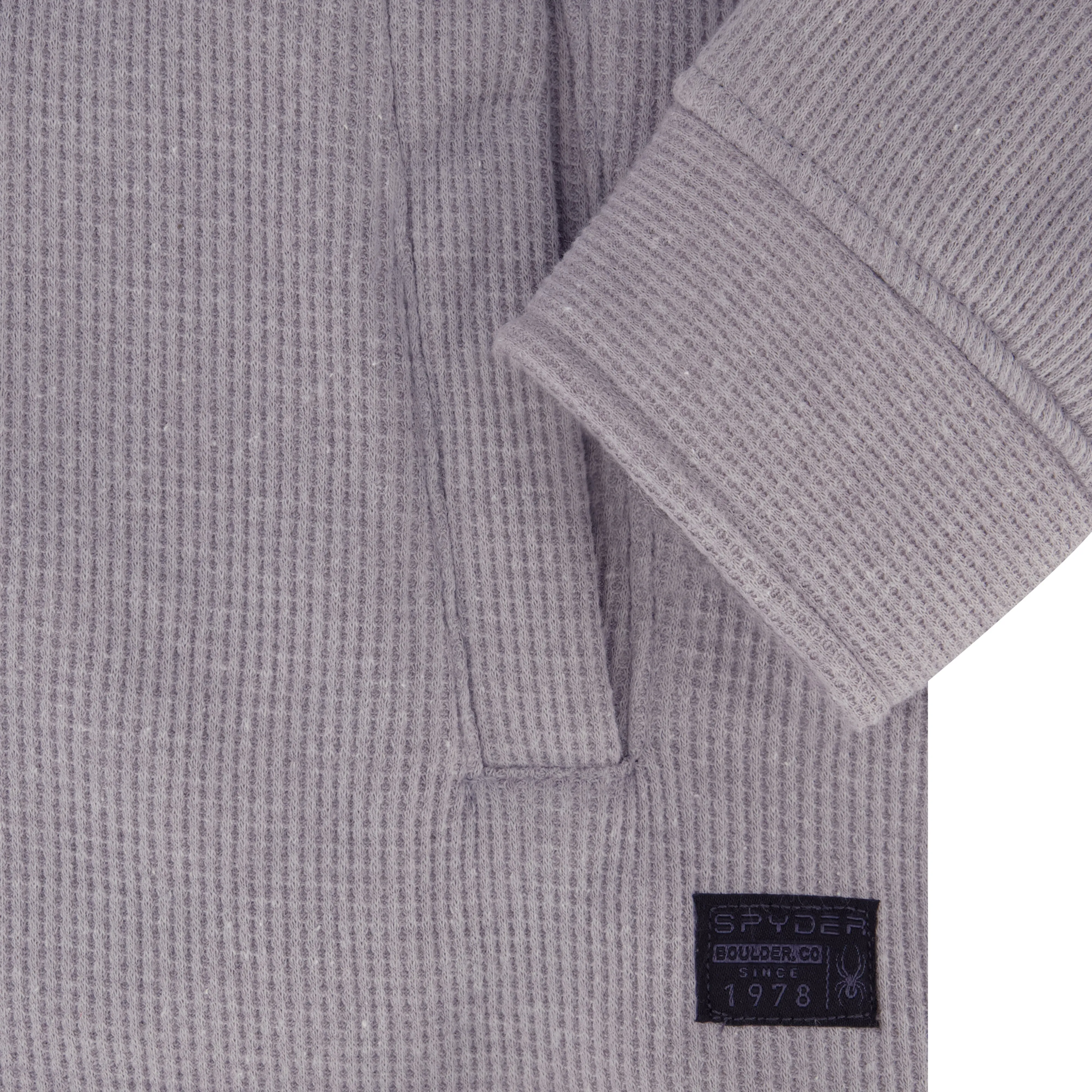 Spyder Men's Sherpa Shacket - Smoke Grey sold by Zulily product image thumbnail 4