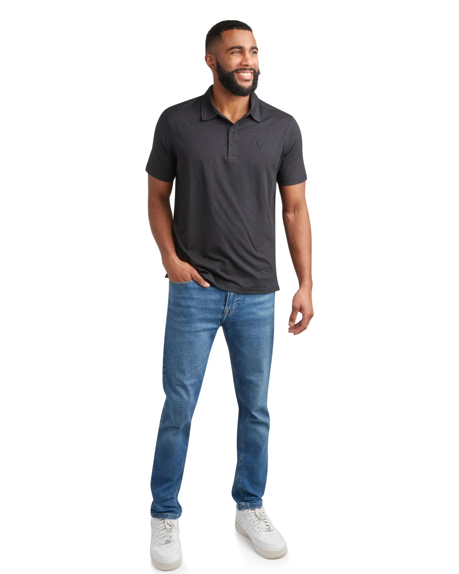 Spyder Men's Short Sleeve Jersey - Black sold by Zulily product image thumbnail 5