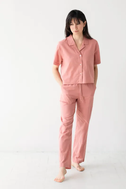 Cropped Button Down made by Salua Lingerie