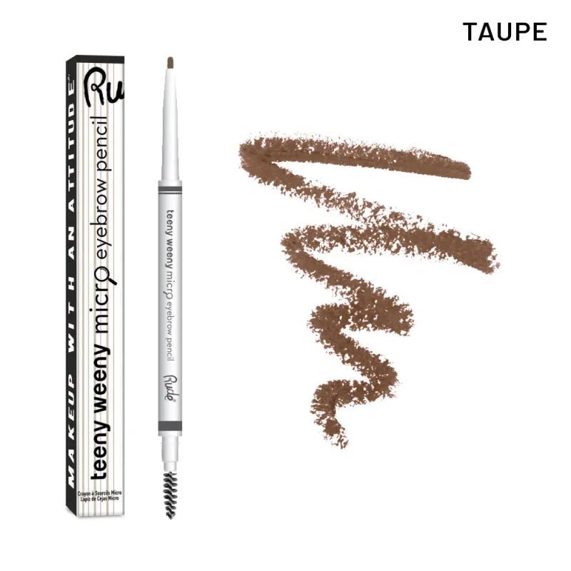 RUDE Teeny Weeny Micro Eyebrow Pencil - Taupe by Avera Group made by Zulily