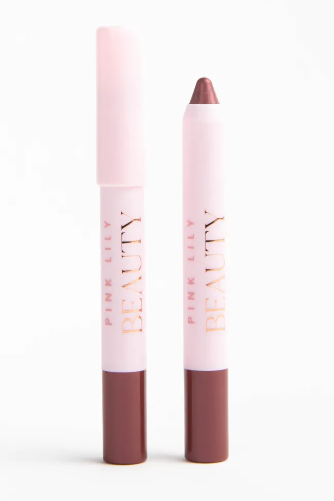 Pink Lily Beauty Eye Want It All Multi Eyeshadow and Eyeliner - Copper Rose sold by Zulily